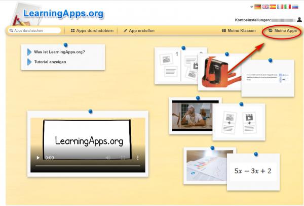 Bildausschnitt LearningApps