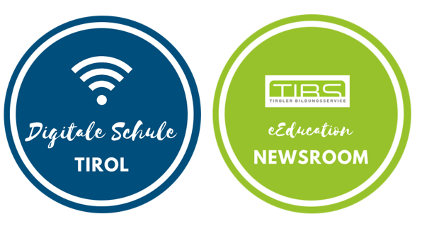 Logos Digitale Schule Tirol/ eEducation Newsroom
