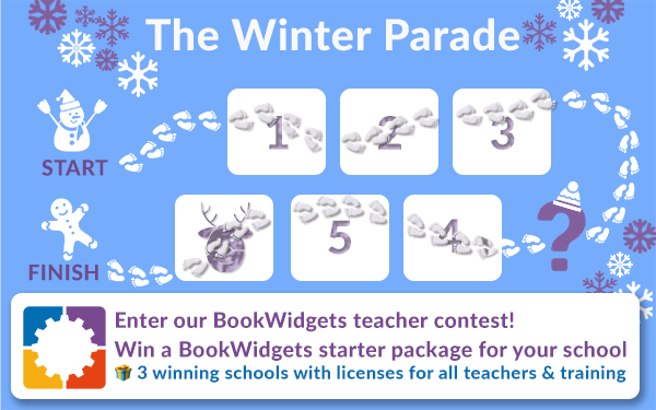 bookwidgets Winter parade