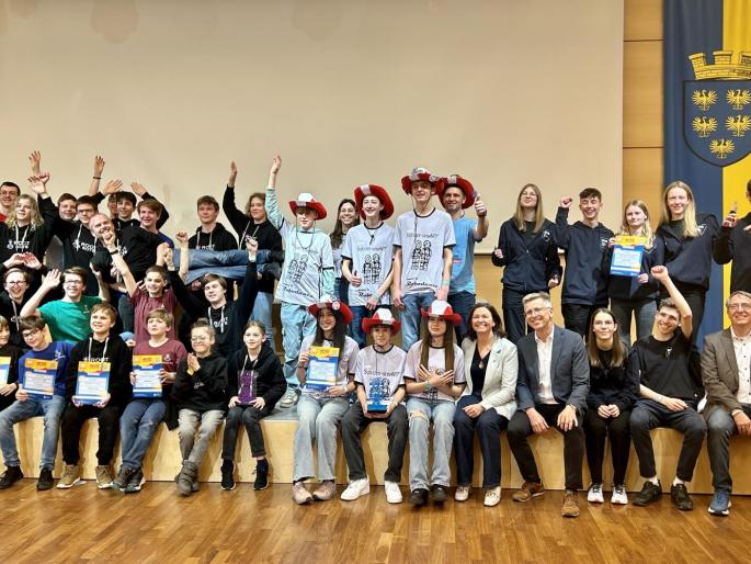 Fist Lego League Gewinner:innen