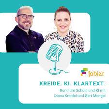 © Copyright Logo des Podcasts Kreide.KI.Klartext