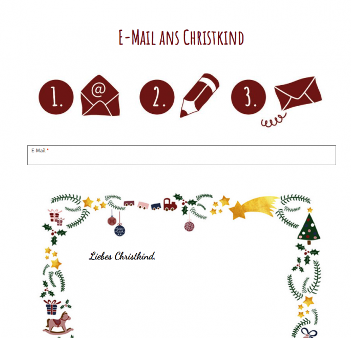E-Mail ans Christkind