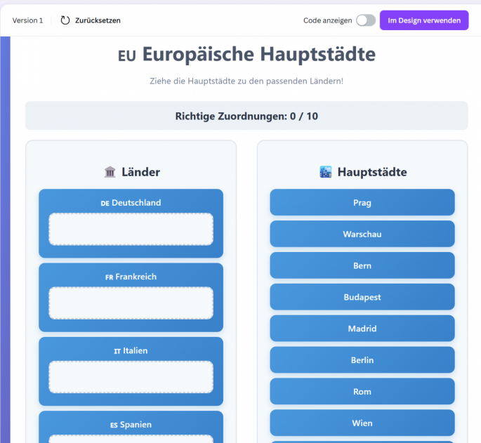 Bildquelle: Canva | Urheber:in: Florian Wanner Europäische Hauptstädte
