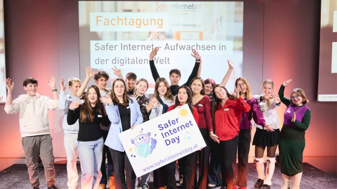Jugendliche auf der Fachtagung von saferinternet.at
