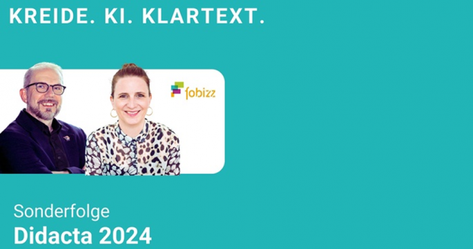 © Copyright Logo des Podcasts Kreide.KI.Klartext