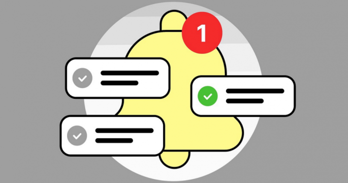 Glocke mit Benachrichtigungen