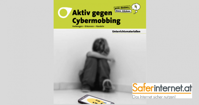 Broschürencover Aktiv gegen Cybermobbing
