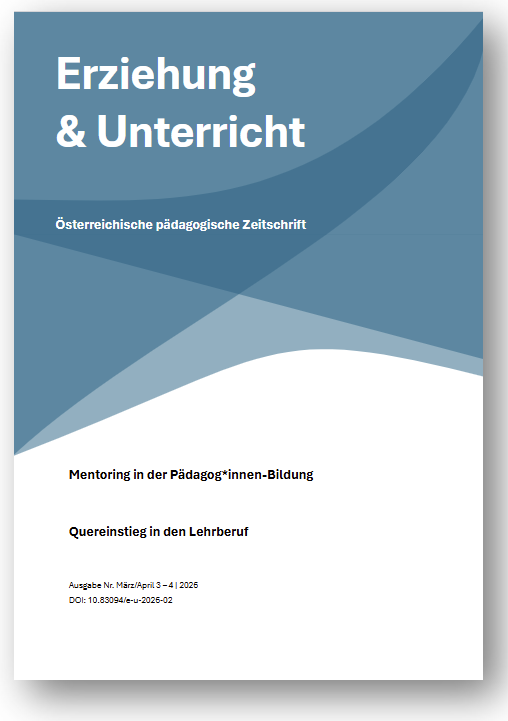 © Verein Freund:innen der Zeitschrift Erziehung und Unterricht | Bildquelle: https://phaidra.kphvie.ac.at/detail/o:834 | Urheber:in: Verein Freund:innen der Zeitschrift Erziehung und Unterricht Erziehung & Unterricht 3-4 | 2026