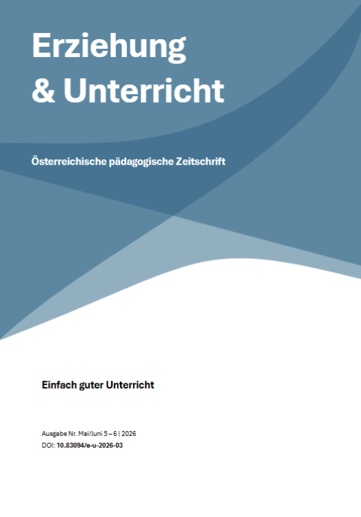 Erziehung & Unterricht 5-6 2026
