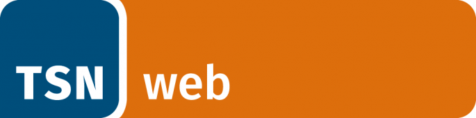© TiBS | Bildquelle: www.tibs.at Logo: TSN auf dunkelblauem Hintergrund, web auf orangem Hintergrund