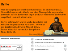 Beispielseite Die Brille