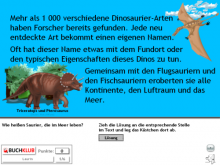 Beispielseite aus Lesefit History - Die Urzeit