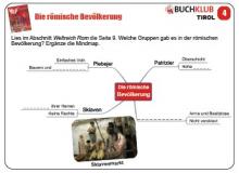 Beispielseite Die römische Bevölkerung