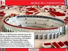 Beispielseite aus Mord in Carnuntum