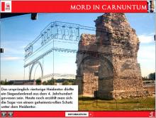 Beispielseite aus Mord in Carnuntum