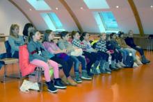Kinder beim Vorleseteg