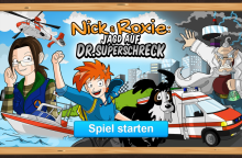 Startbildschirm von Nick & Roxie
