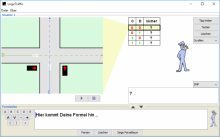 Screenshot der Programmoberfläche von Traffic Logic