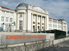 Außenansicht des Technischen Museums Wien