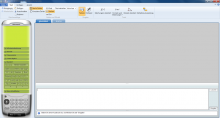 Screenshot der Programmoberfläche von Microsoft Mathematics 4.0