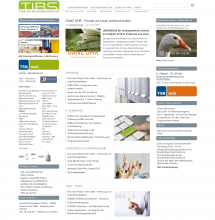 Startseite von TiBS