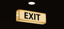 Leuchtkasten EXIT