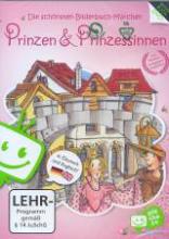 Titelbild von Prinzen und Prinzessinnen - Märchenschloss auf rosarotem Hintergund