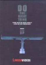 Titelbild von Do the right thing - Leben mit der Todesstrafe (Dokumentarfilm) (de + en, Untertitel) - Liege aus Metall vor dunkelblauem Hintergrund