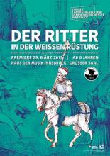 Der Ritter mit der weißen Rüstung - Plakat