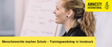 Menschenrechte machen Schule – Trainingsworkshop in Innsbruck