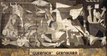 Nachbildung des Gemäldes in der Stat Gernika