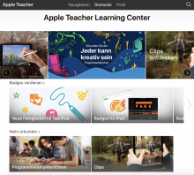 Screenshot: https://appleteacher.apple.com/