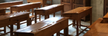 Schule im Wandel Schulzimmer in Barcelona