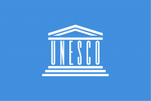 Flagge der UNESCO