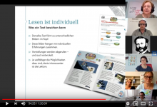Webinar Gemeinsam lesen