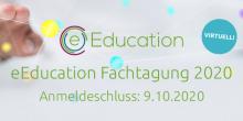 eEducation Fachtagung 2020 online!