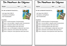 Buchklub-Literaturmappe XXVIII: Checkliste