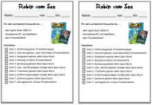 Buchklub-Literaturmappe XXVII: Checkliste