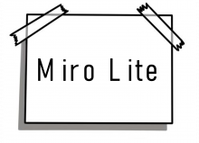 Miro Lite Schriftzug