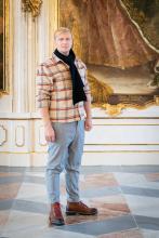 Moderator Andreas Mattersberger im Riesensaal der Hofburg Innsbruck