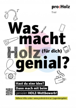 Schulwettbewerb proHolz Tirol