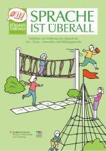Plakat Sprache ist überall