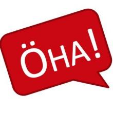 Logo des Projekts  für ÖkologischesMedienHAndeln (ÖHA!)