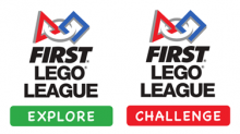 Logo der First Lego League-Bewerbe