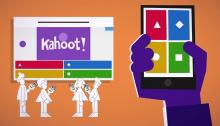 Bildliche Darstellung der Anwendung Kahoot