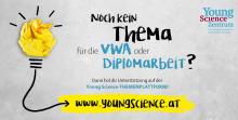 Young Science-Themenplattform für VWA und Diplomarbeit