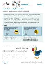 Methodentraining Single Choice