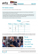 Methodentraining Tabellen