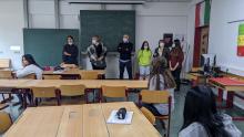 Führung durch die Klassen