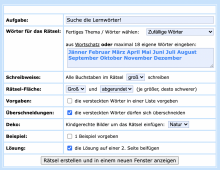 Buchstabensalat: www.raetsel-fuer-kinder.de